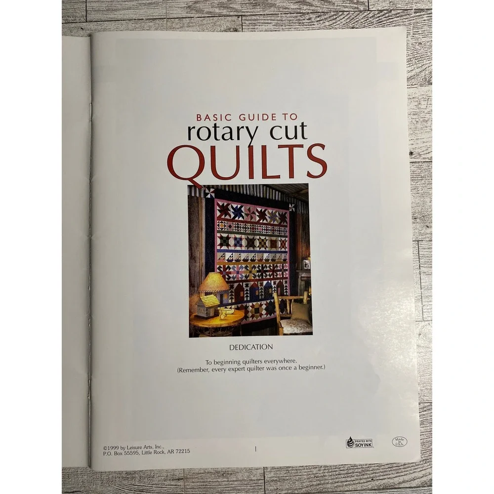 Basic Guide to Rotary Cut Quilts‎ Marianne Fons Liz Porter 1999 Patchwork Book